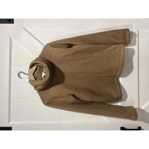 J.Crew Women's Camel Turtleneck Sweater Size M